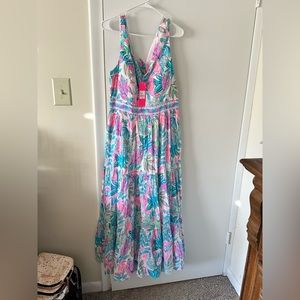 Lilly Pulitzer NWT Charleen Maxi Size 14